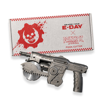 The Final Drop of Limited Edition Gears of War Prototype Lancer Pizza Cutter