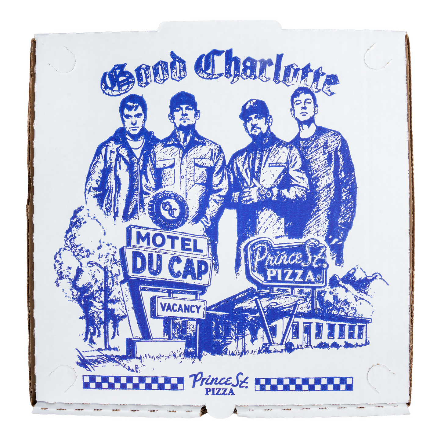 Good Charlotte Limited Edition Collectible Pizza Box
